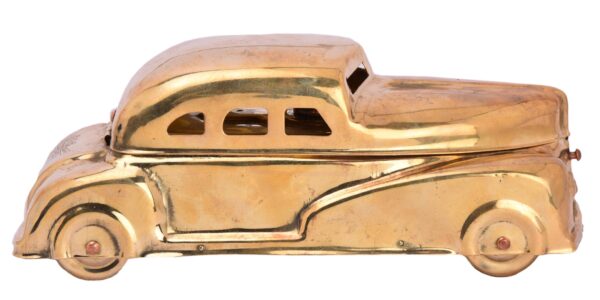 Brass Car Model Pan box 3.8 Inch KBH05067