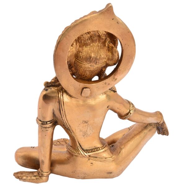 Brass indra dev statue 7.5 Inch BH05335