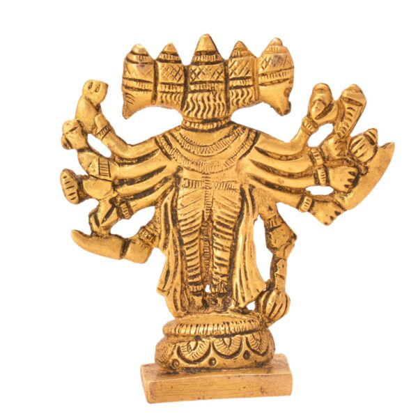 Brass PANCHMUKHI HANUMAN 3.2 Inch KBH05806