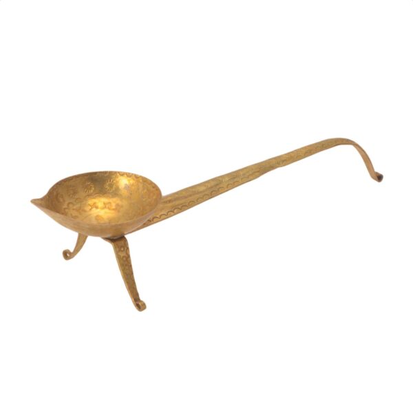 Brass dhoop with handle 2 Inch KBH05897