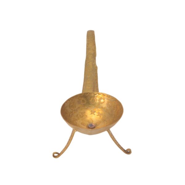 Brass dhoop with handle 2 Inch KBH05897