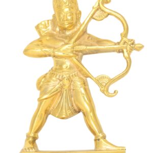 Brass ghantakarn mahaveer 8.9 Inch KBH06282