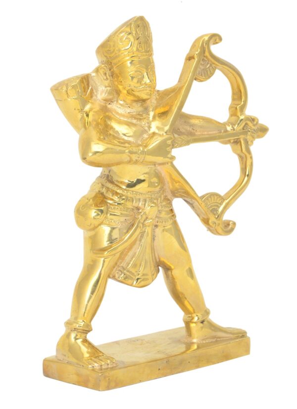 Brass ghantakarn mahaveer 8.9 Inch KBH06282