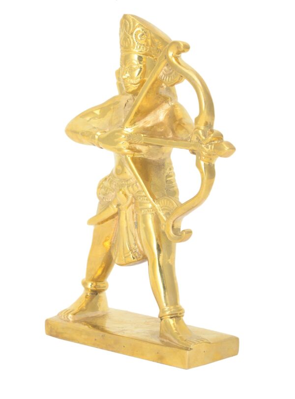 Brass ghantakarn mahaveer 8.9 Inch KBH06282