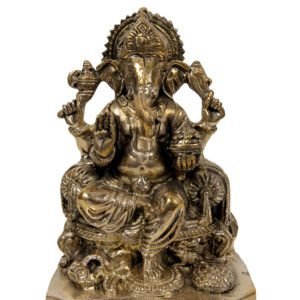 Brass Prasad Ganesh Small 5.9 Inch KBH06890
