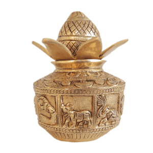 Brass Pooja Kalash 7 Inch KBH11178