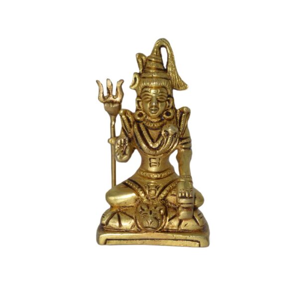 Brass Shiv ji 3.8 Inch KBH07613