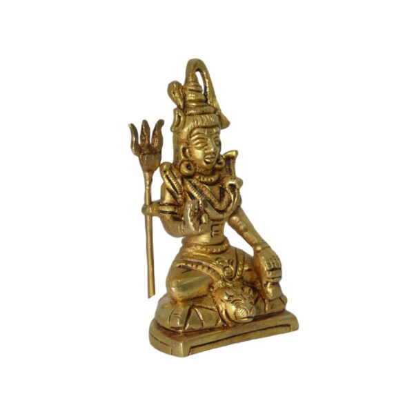 Brass Shiv ji 3.8 Inch KBH07613