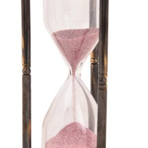 KALARAMBH Brass Old sand Timer 4 Inch, Pcs