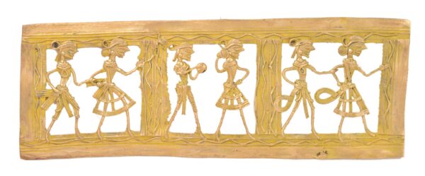 KALARAMBH Brass Brass Hanging Art 4 Inch, Pcs