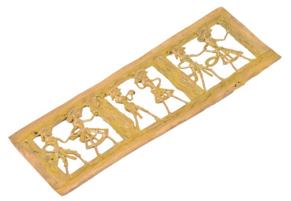 KALARAMBH Brass Brass Hanging Art 4 Inch, Pcs