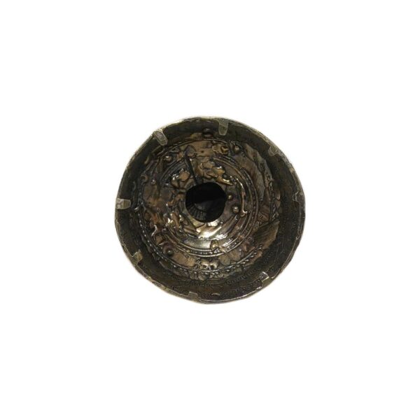 KALARAMBH Brass Flower Diya 6 Inch, 1 Pcs BH10487