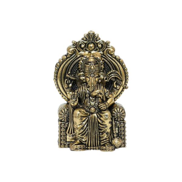 KALARAMBH Brass Ganesha 4 Inch, 1 Pcs BH10493