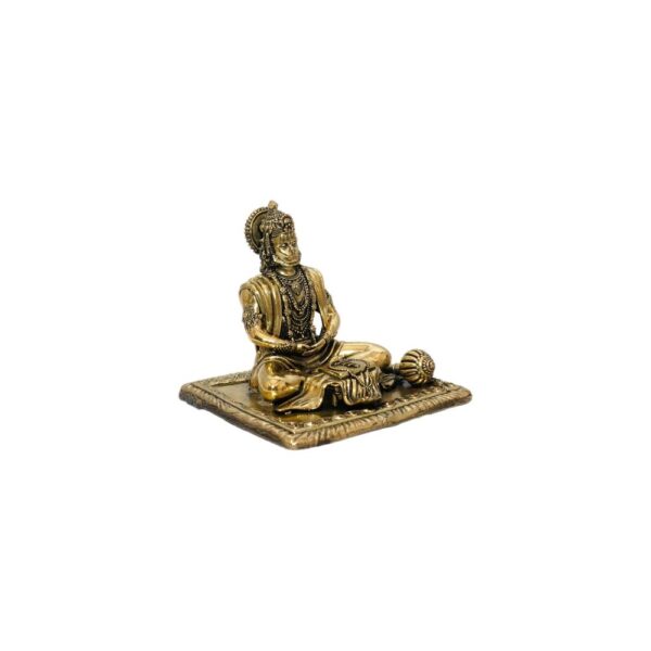 KALARAMBH Brass Hanuman 4 Inch, 1 Pcs BH10496