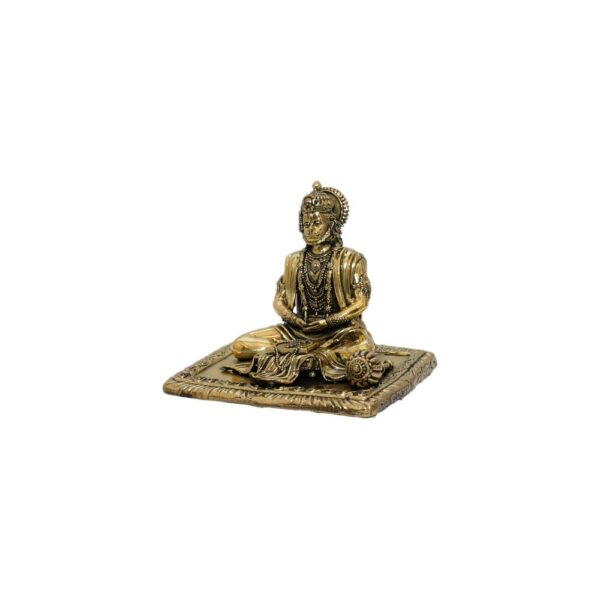 KALARAMBH Brass Hanuman 4 Inch, 1 Pcs BH10496