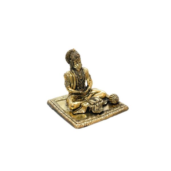 KALARAMBH Brass Hanuman 4 Inch, 1 Pcs BH10496