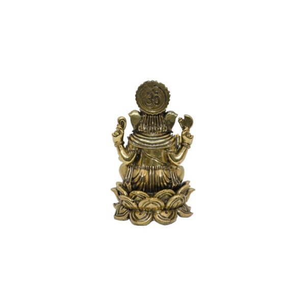 KALARAMBH Brass Ganesha 3.9 Inch, 1 Pcs BH10498