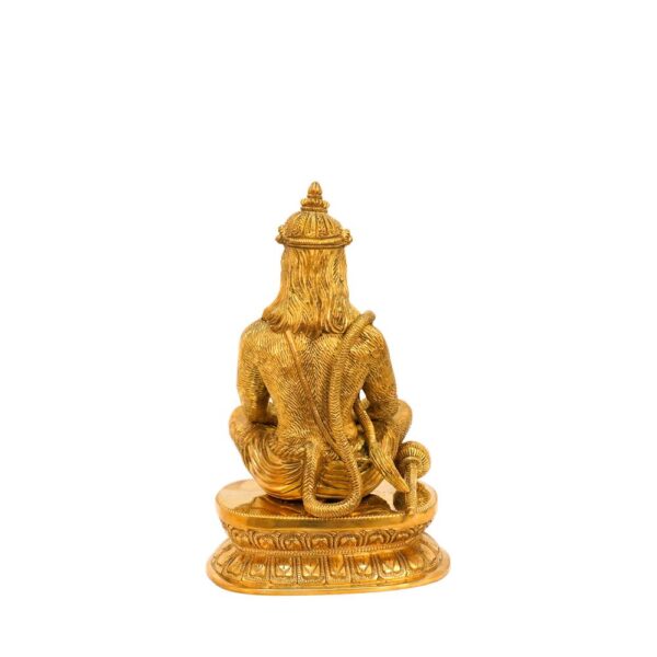 KALARAMBH Brass Hanuman 13.5 Inch, 1 Pcs BH10501