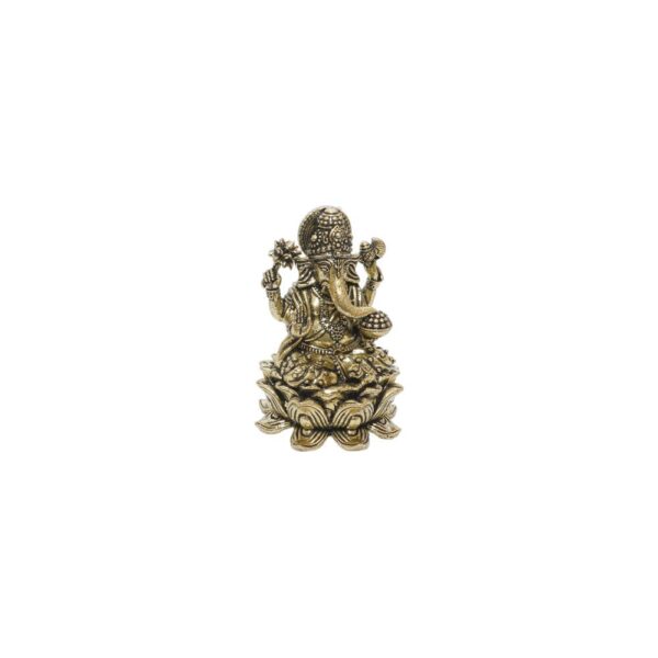 KALARAMBH Brass Ganesha 2.8 Inch, 1 Pcs BH10502