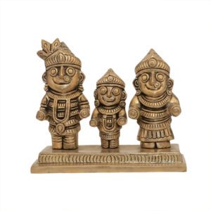 KALARAMBH Brass Jagannath 5 Inch, 1 Pcs BH10527