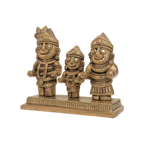 KALARAMBH Brass Jagannath 5 Inch, 1 Pcs BH10527