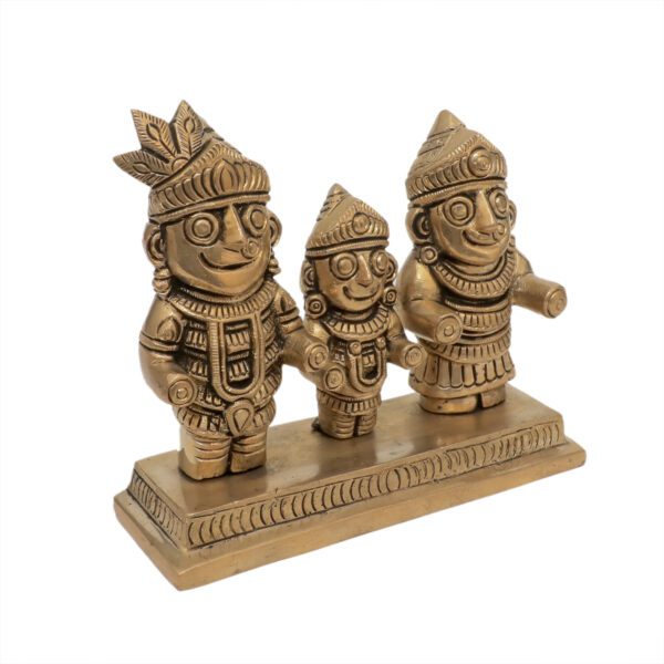 KALARAMBH Brass Jagannath 5 Inch, 1 Pcs BH10527