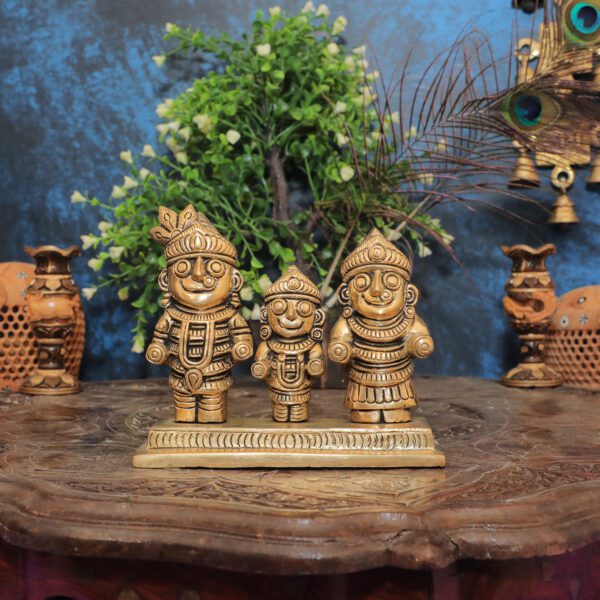 KALARAMBH Brass Jagannath 5 Inch, 1 Pcs BH10527