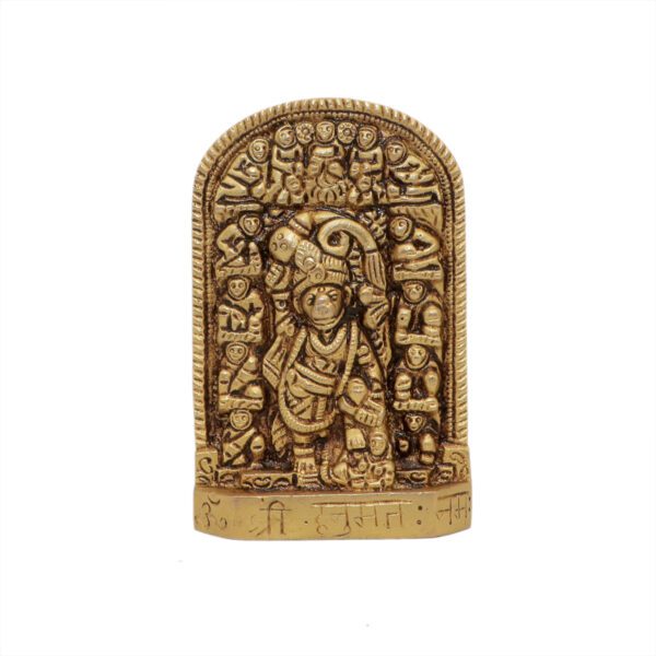 KALARAMBH Brass Hanuman 4 Inch, 1 Pcs BH10529