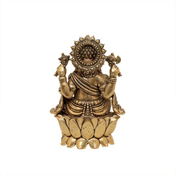 KALARAMBH Brass Ganesha 2.5 Inch, 1 Pcs BH10588