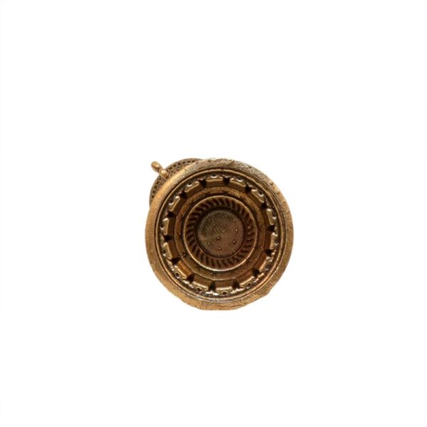 KALARAMBH Brass Peacock Diya 5 Inch, 1 Pcs BH10591