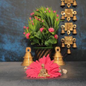 KALARAMBH Brass sahajanand swami 1.5 Inch, 1 Pcs BH10610