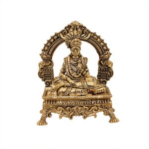 KALARAMBH Brass sahajanand swami 3.2 Inch, 1 Pcs BH10611