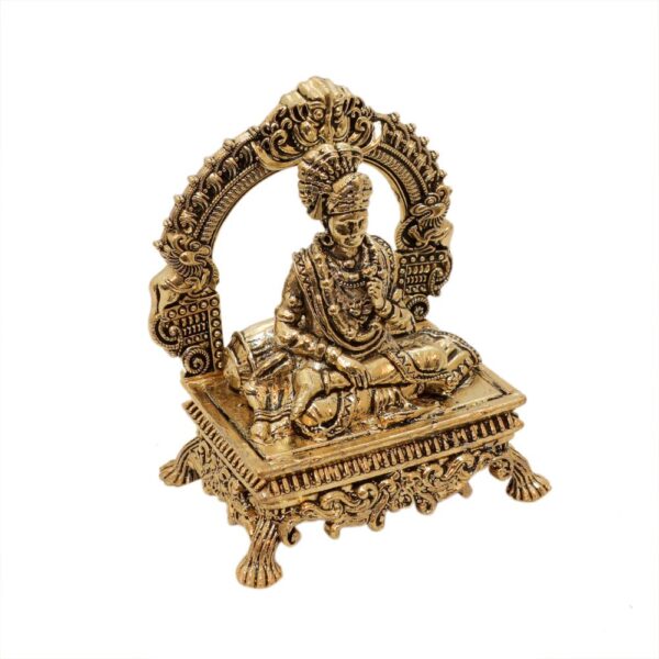 KALARAMBH Brass sahajanand swami 3.2 Inch, 1 Pcs BH10611