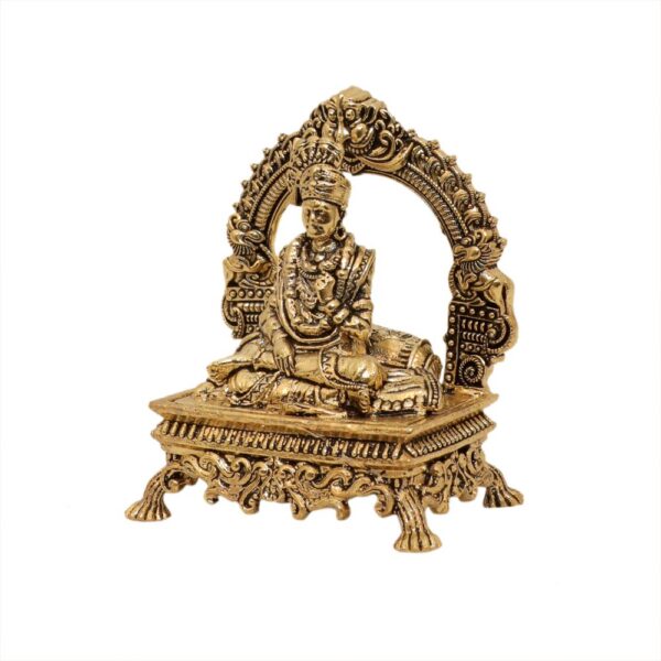 KALARAMBH Brass sahajanand swami 3.2 Inch, 1 Pcs BH10611