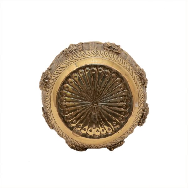 KALARAMBH Brass Laxmi Pot 5 Inch, 1 Pcs BH10629