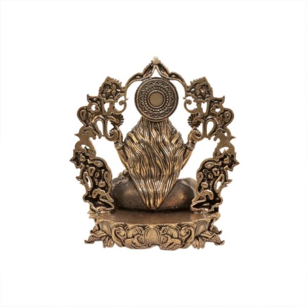 Clean by Dry Cloth and Use Pitambari Powder Specially for Brass Material. BH10658