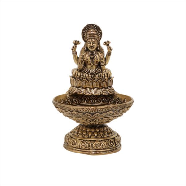 KALARAMBH Brass Lakshmi Divi 3.6 Inch, 1 Pcs BH10663