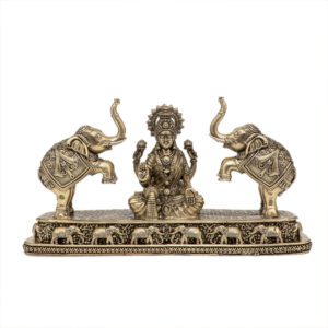 KALARAMBH Brass Gajalakshmi 4 Inch, 1 Pcs BH10800