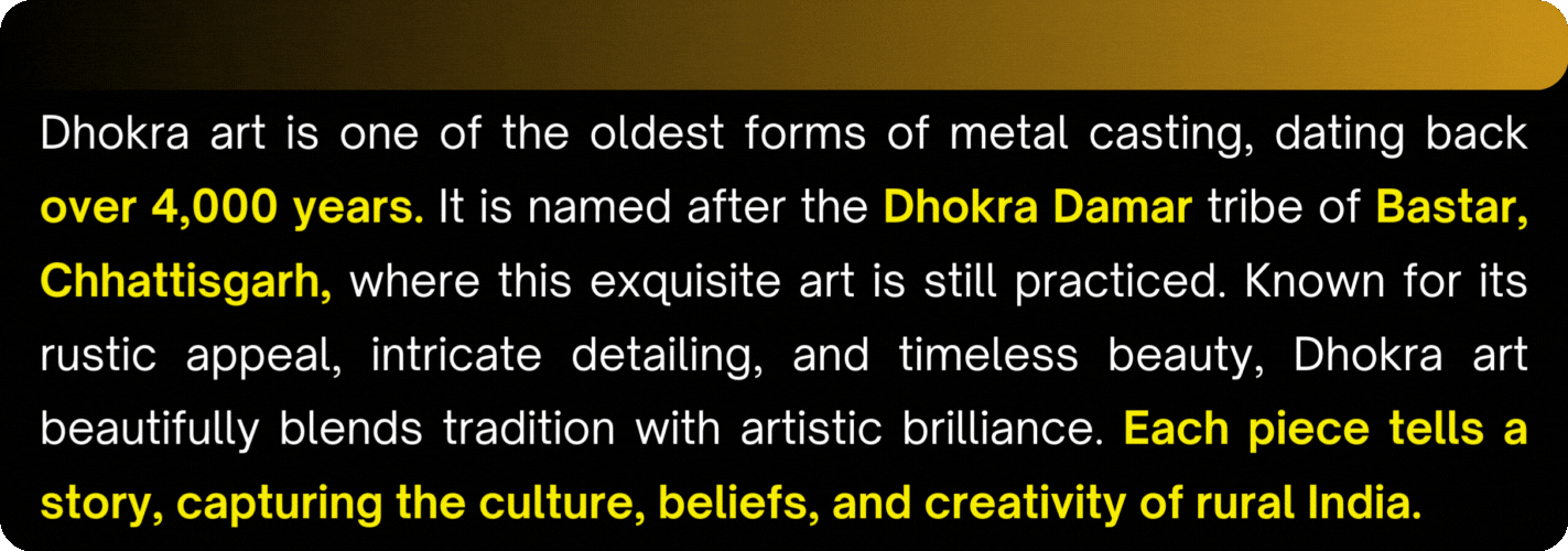 About Dhokra Art Showpieces 2