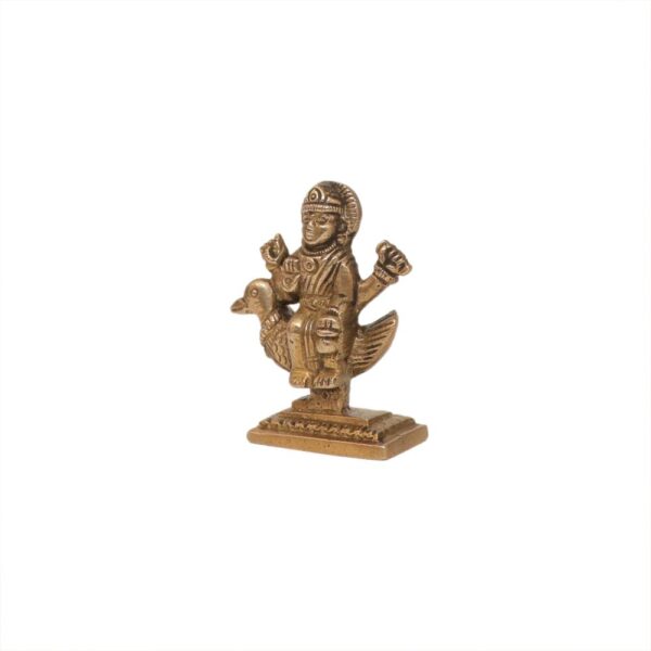 KALARAM BH Brass Brahmani Maa 2.2 Inch, Pcs BH08442