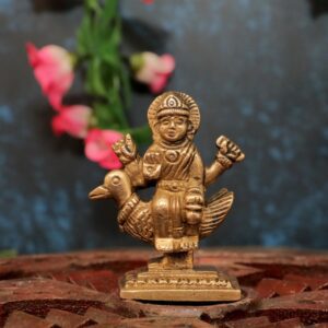 KALARAM BH Brass Brahmani Maa 2.2 Inch, Pcs BH08442