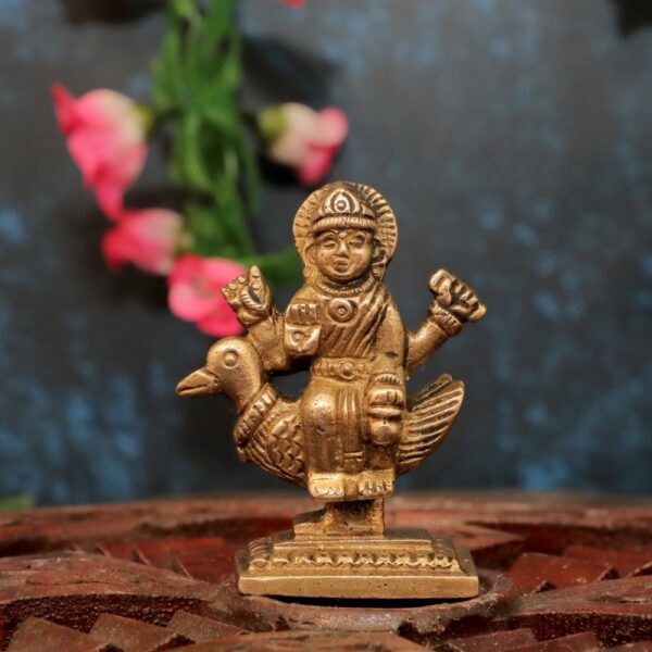 KALARAM BH Brass Brahmani Maa 2.2 Inch, Pcs BH08442