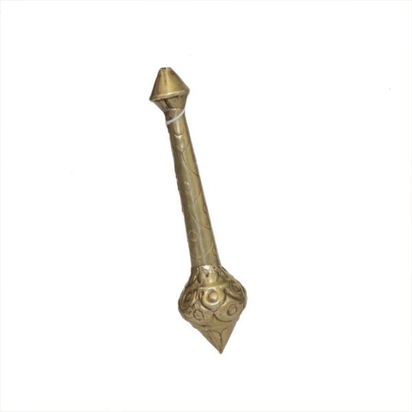 KALARAM BH Brass Gada 6.3 Inch, 1 Pcs BH08859