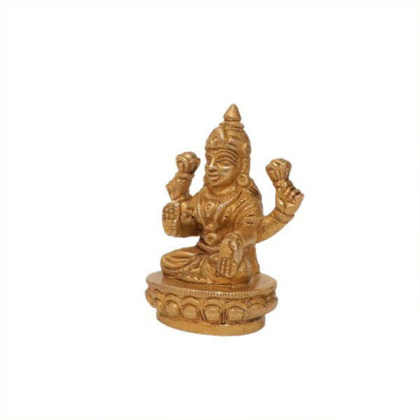 KALARAM BH Brass Lakshmi 2.6 Inch, Pcs BH08978