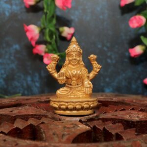 KALARAM BH Brass Lakshmi 2.6 Inch, Pcs BH08978