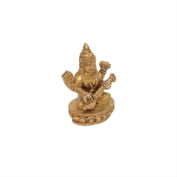 KALARAM BH Brass Saraswati 2.6 Inch, Pcs BH08979