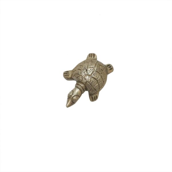 KALARAM BH Brass Tortoise 0.5 Inch, 1 Pcs BH09638