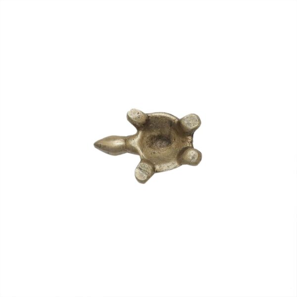 KALARAM BH Brass Tortoise 0.5 Inch, 1 Pcs BH09638