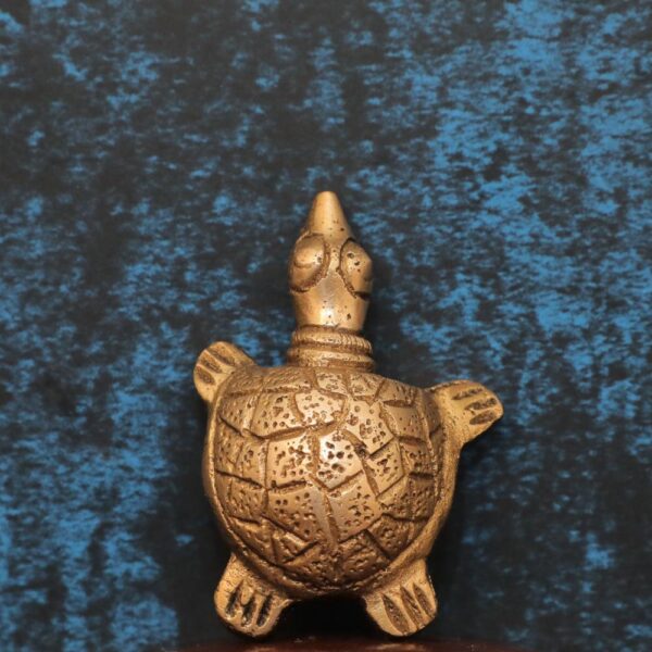 KALARAM BH Brass Tortoise 0.5 Inch, 1 Pcs BH09638