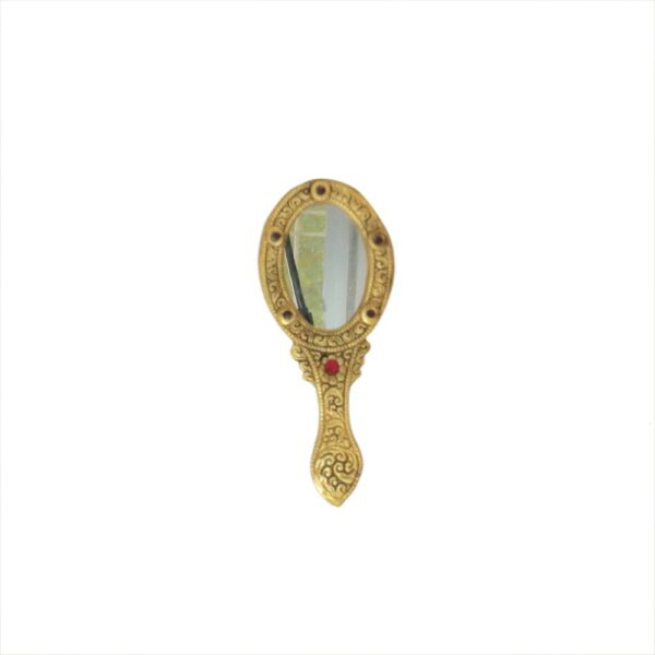 KALARAM BH Metal Hand Mirror 5.5 Inch, 1 Pcs BH09782